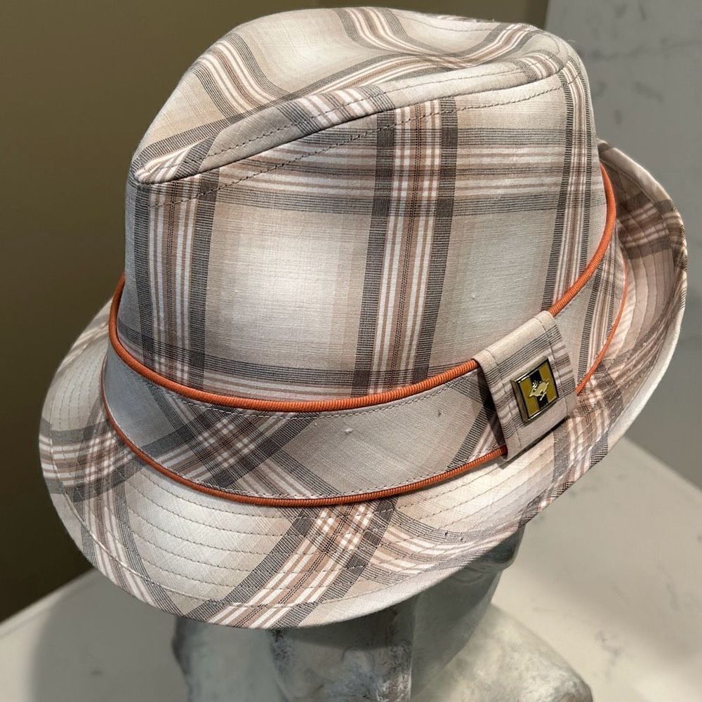 Plaid Fedora NWOT